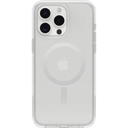 OtterBox iPhone 15 Pro MAX (Only) Symmetry Series Clear Case (Clear), Snaps to MagSafe, Ultra-Sleek, Raised Edges Protect Camera & Screen