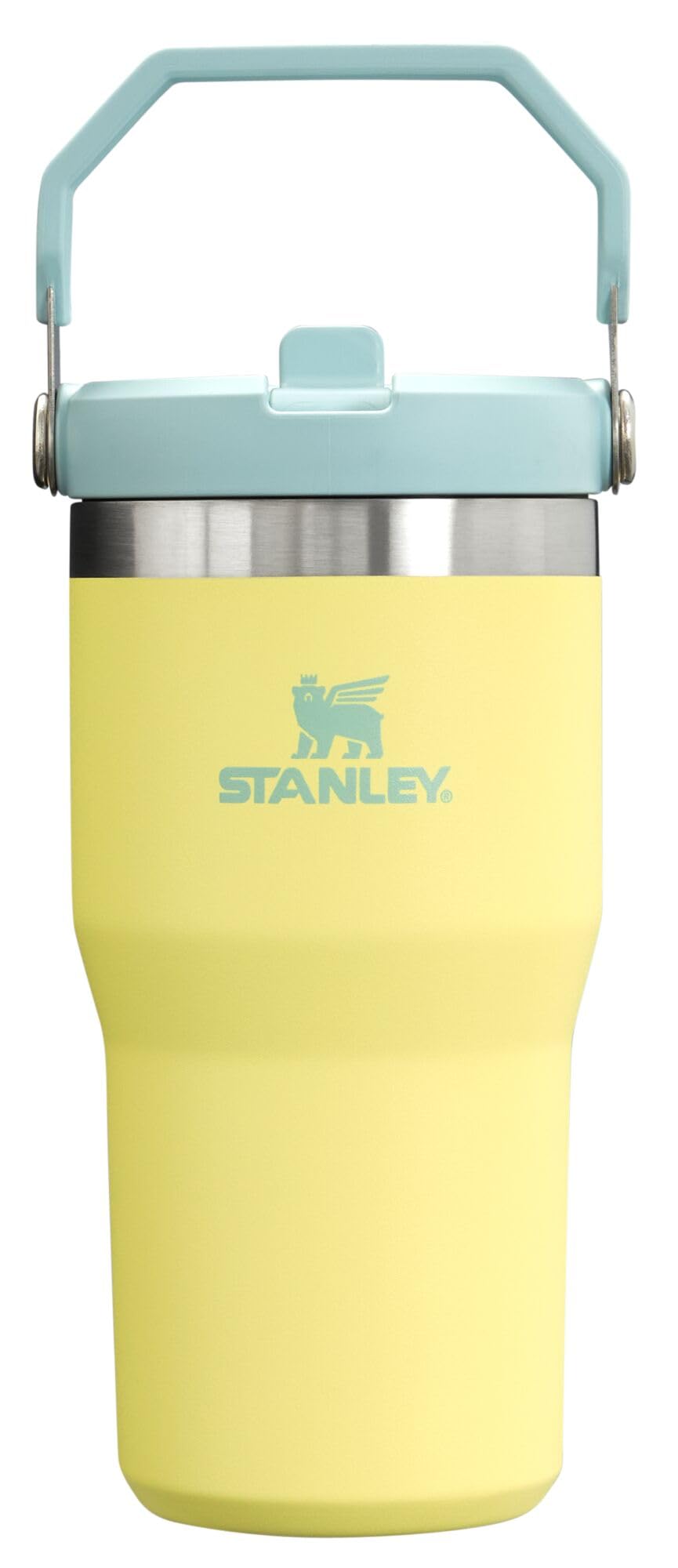 STANLEY IceFlow Stainless Steel Tumbler - Vacuum Insulated Water Bottle for Home, Office or Car Reusable Cup with Straw Leak Resistant Flip Cold for 12 Hours or Iced for 2 Days, Charcoal, 30OZ