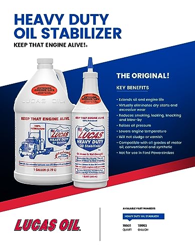 Lucas Oil 10001 Heavy Duty Oil Stabilizer - 1 Quart