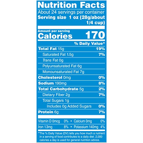 PLANTERS Pop & Pour Dry Roasted Sunflower Seeds to Eat, Road Trip Snack, Plant-Based Protein, Snacks for Adults, After School Snacks for Kids, Bulk Nuts, Kosher, 5.85oz Jar (4 Count)