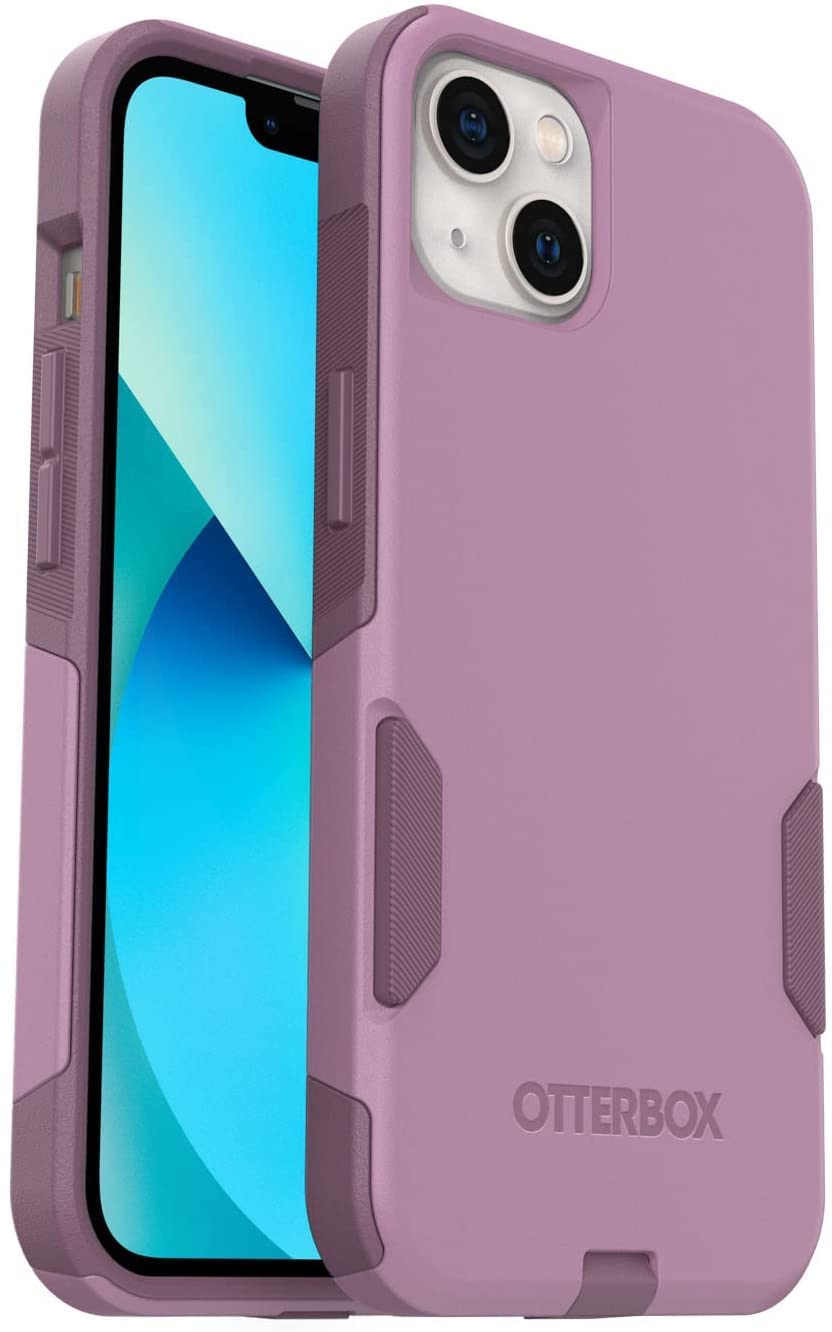 OtterBox iPhone 13 (ONLY) Commuter Series Case - Rock Skip Way, Slim & Tough, Pocket-Friendly, with Port Protection Blue