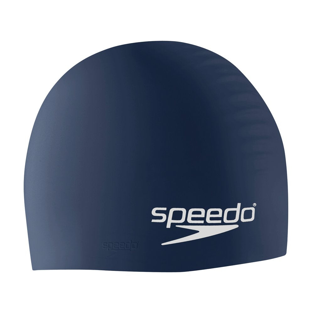 Speedo Unisex-Adult Swim Cap Silicone, Speedo Black, One Size