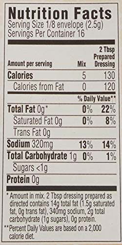 Good Seasons Italian Dressing Mix, 2 Packages with Cruet, 1.4 Oz. Net