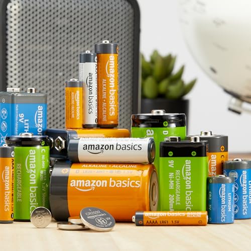 Basics 8-Pack AAAA Alkaline High-Performance Batteries, 1.5 Volt, 3-Year Shelf Life