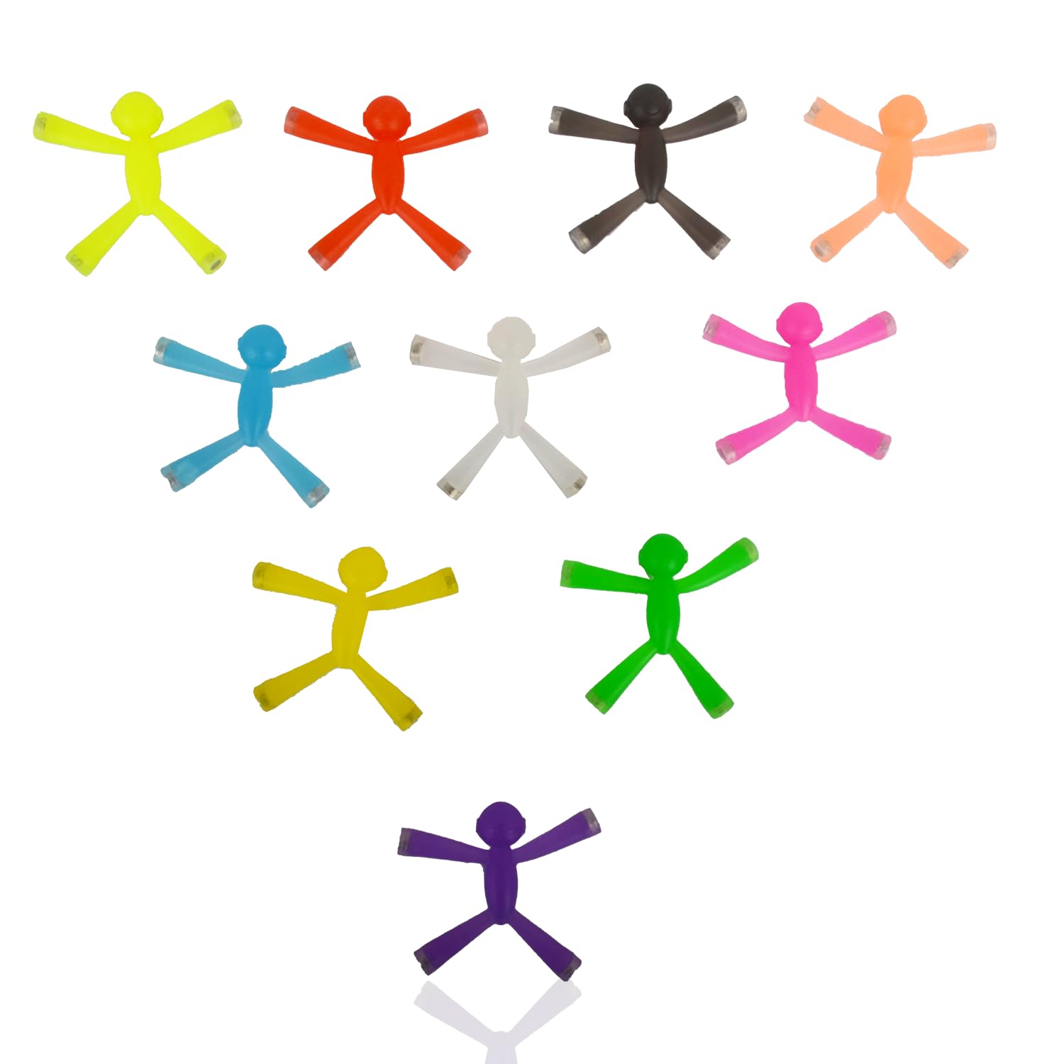 MagMen Magnetic Travel Toys, Stretchy, Fun, and Educational Fidget Toys for Kids and Adults Ages 3 and Up 20 Mix