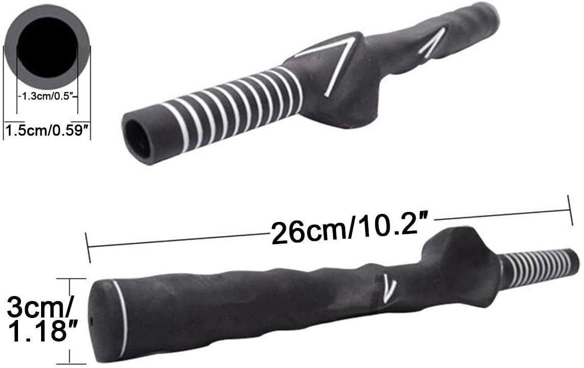 Yuyeran 1Pcs Right-Hand Golf Training Grip Golf Club Grip RH Practice Aid Golf Swing Trainer Accessories