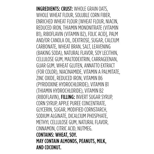 Amazon Grocery, Apple Cinnamon Fruit & Grain Cereal Bars, 1.3 Oz, 8 Ct (Previously Happy Belly, Packaging May Vary)