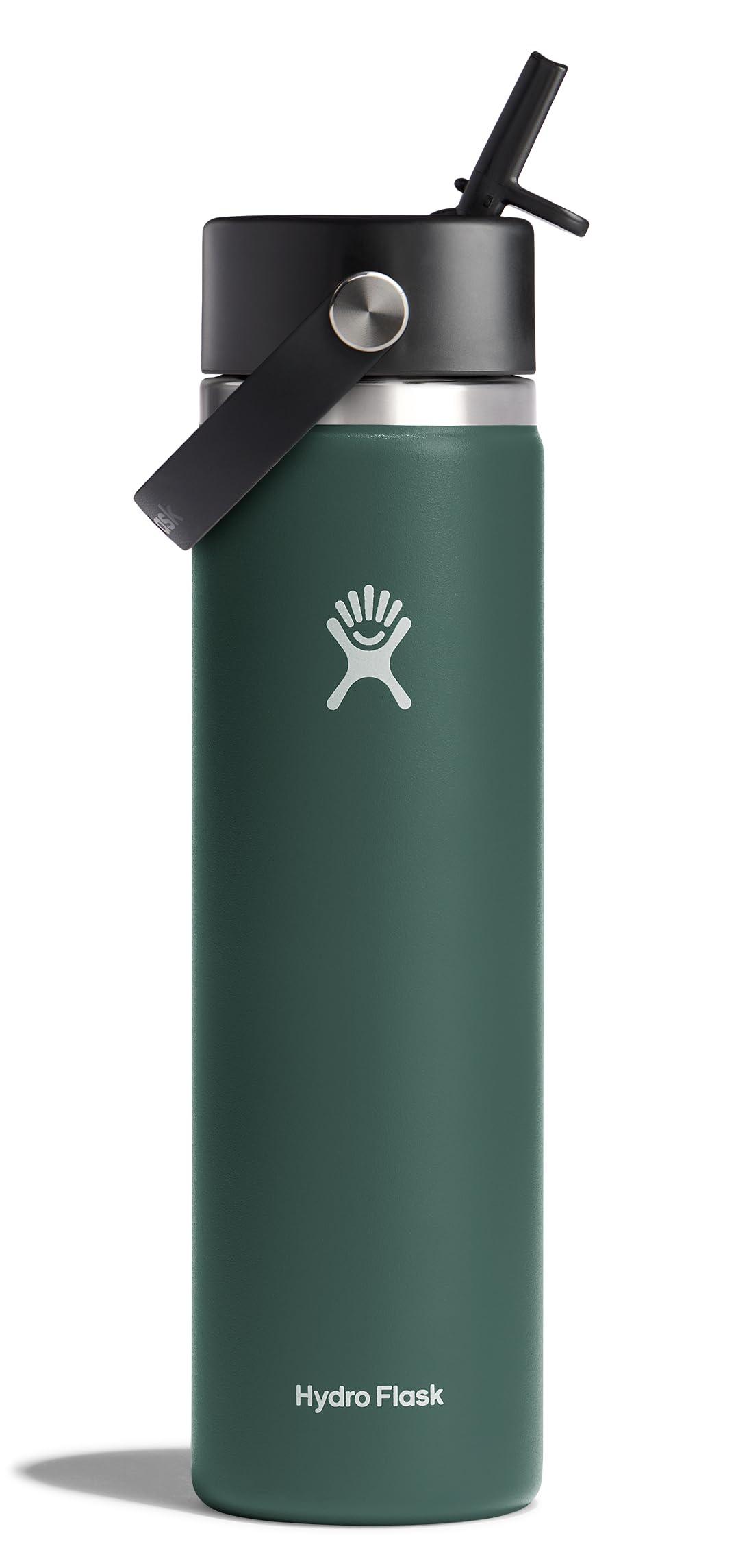 Hydro Flask Wide Flex Straw Cap Black 24 Oz