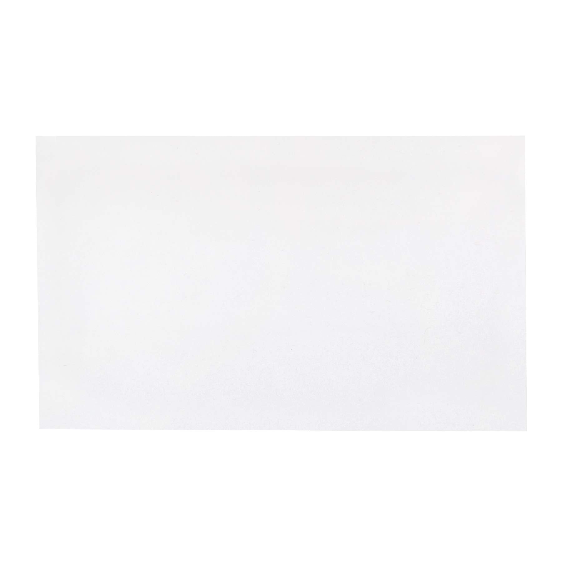 Amazon Basics Ruled Lined Index Note Cards, 500 Count, 5 Pack of 100, White, 5 in x 8 in