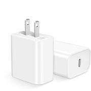 USB C Charger Block [2 Pack] iPhone 16 15 14 13 12 11 Charger Block, Type C Wall Charger 20W PD Power Adapter for iPhone 16/16Pro/16Pro Max/16Plus/15/14/13/12/11, iPad