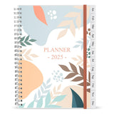 2025 Planner - Weekly & Monthly Planner Runs Jan 2025 to Dec 2025, 6.25" x 8.25", 12 Monthly Tabs, 14 Notes Page, Plastic Pocket, Flexible Cover with Twin-Wire Binding, Twig Planners 2025