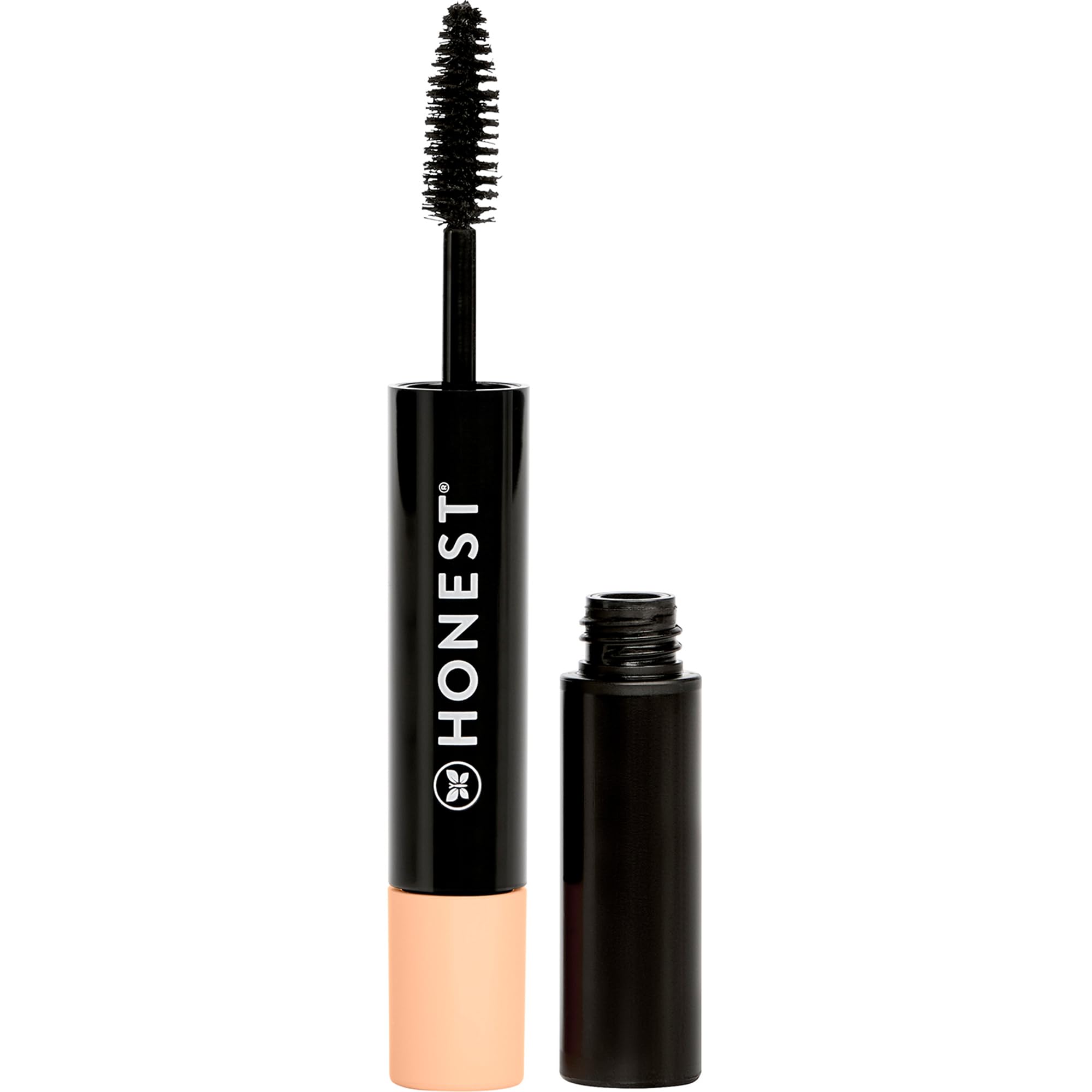 Honest Beauty 2-in-1 Extreme Volume Clean Mascara + Bold Lash Primer with Castor Oil | Maximum Volume + Curl | Vegan + Cruelty Free | Black, .27 fl oz