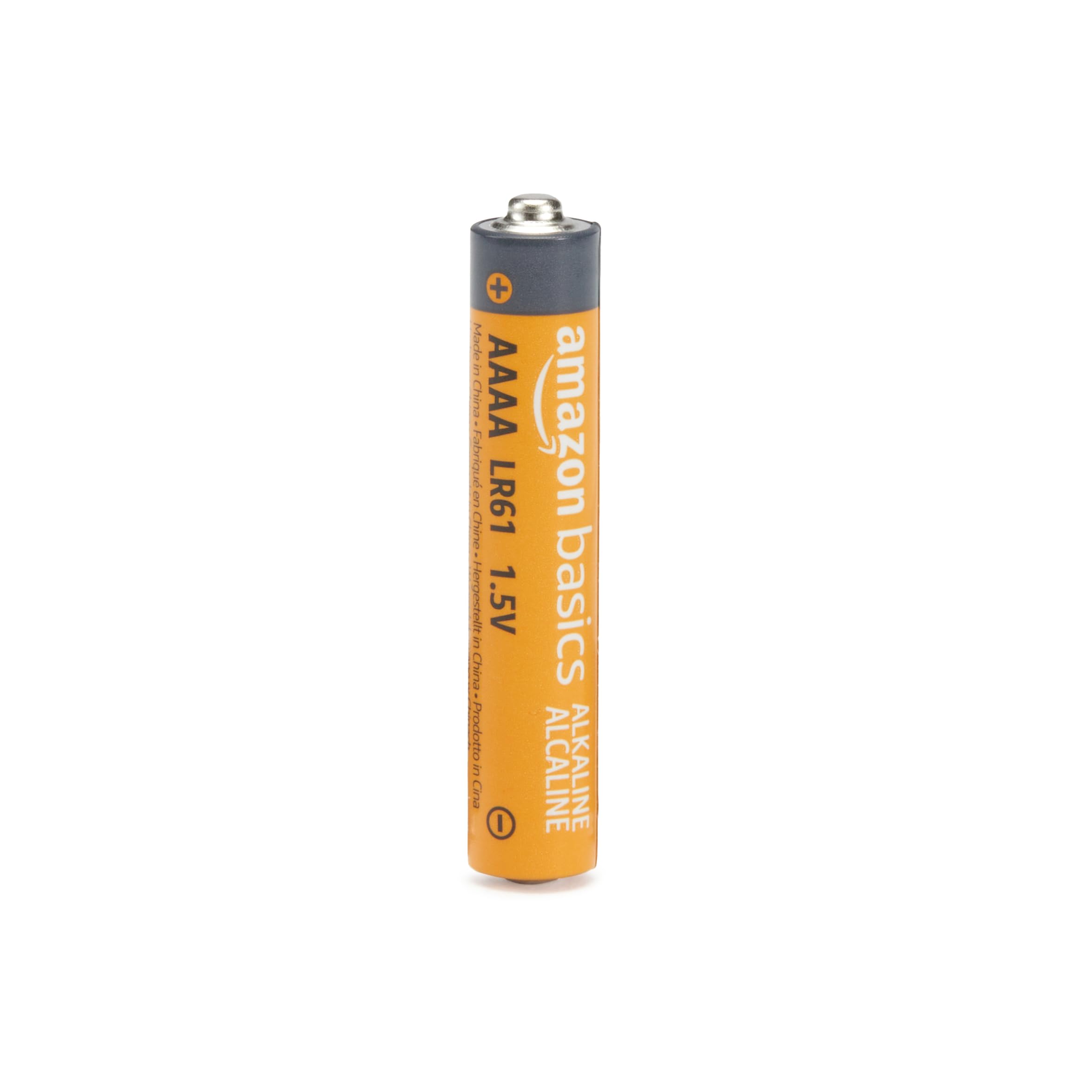Amazon Basics 8-Pack AAAA Alkaline High-Performance Batteries, 1.5 Volt, 3-Year Shelf Life