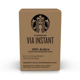 Starbucks VIA Instant Coffee, Dark Roast Coffee, Italian Roast, 100% Arabica, 1 box (50 packets)