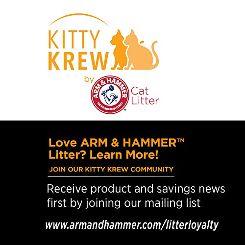 ARM & HAMMER Hardball Lightweight Platinum Multi-Cat Clumping Cat Litter Odor Control, Easy No-Mess Scooping, Garden Bloom Scent, 16.5 Lbs.