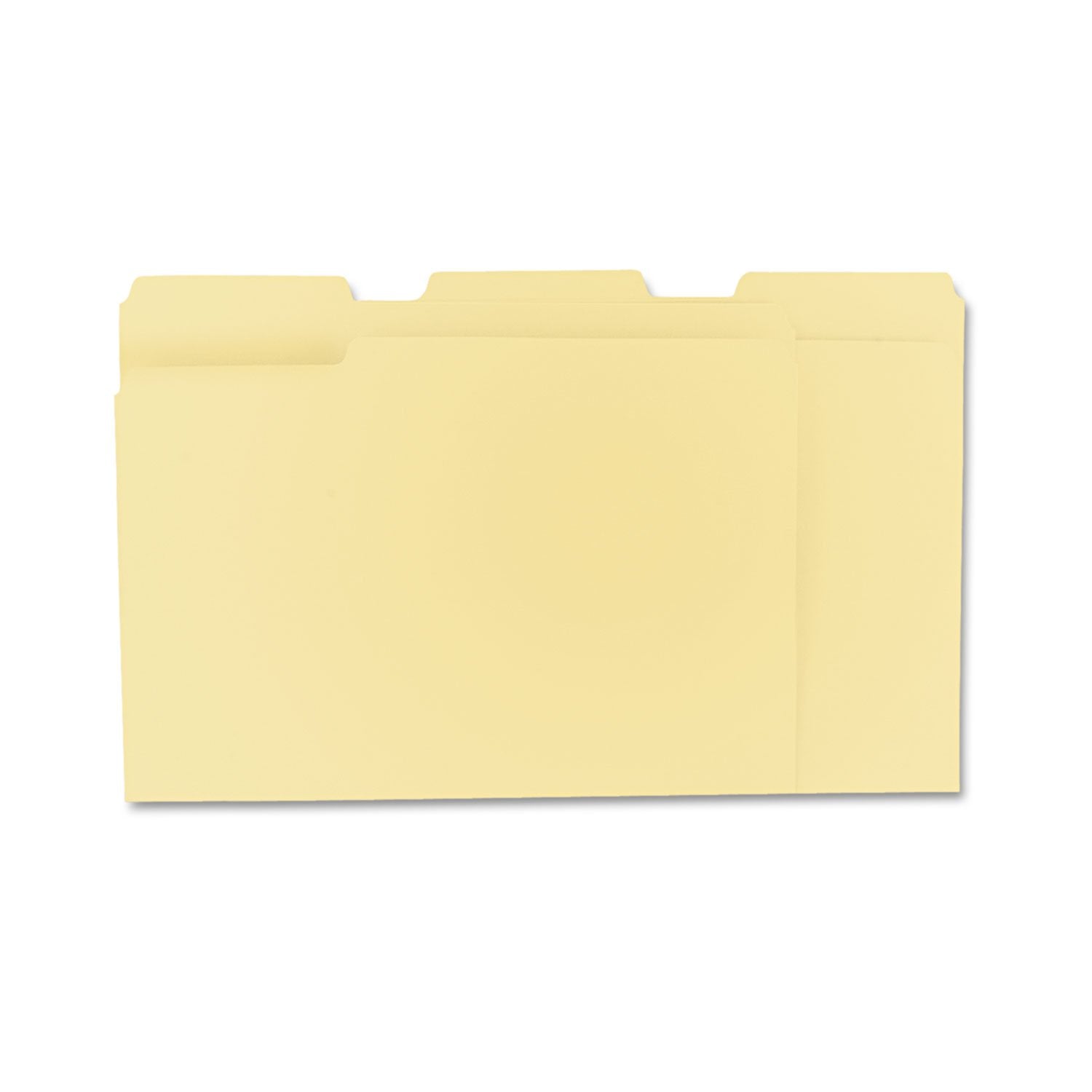 Pendaflex File Folders, Letter Size, 8-1/2" x 11", Classic Manila, 1/3-Cut Tabs in Left, Right, Center Positions, 100 Per Box (65213)