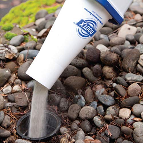 ROOTX - 2LB. JAR with Funnel/APPLICATOR Foaming Root Control for Sewer Lines and Septic Systems