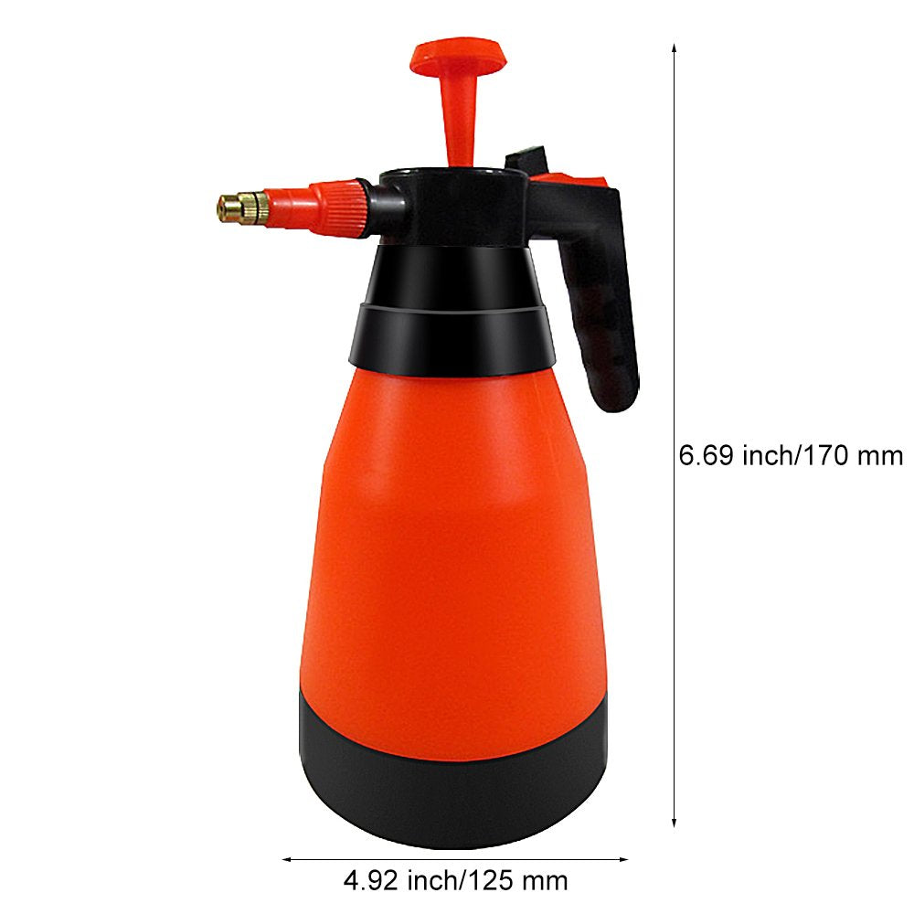 MyLifeUNIT Hand Pressure Sprayer, Spray Bottle with Adjustable Pressure Nozzle for Plants, 35 OZ