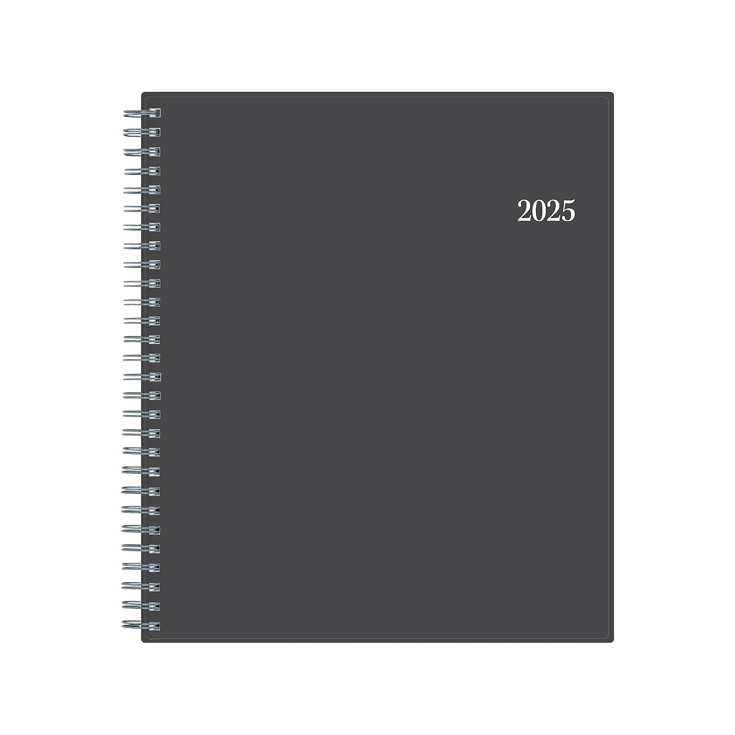 2025 Blue Sky Monthly Planning Calendar, 8" x 10", Passages Charcoal Gray, January To December