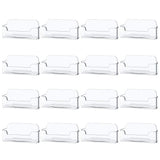 4 Pack Clear Plastic Business Card Holder,Acrylic Business Card Display for Desk Business Card Stand