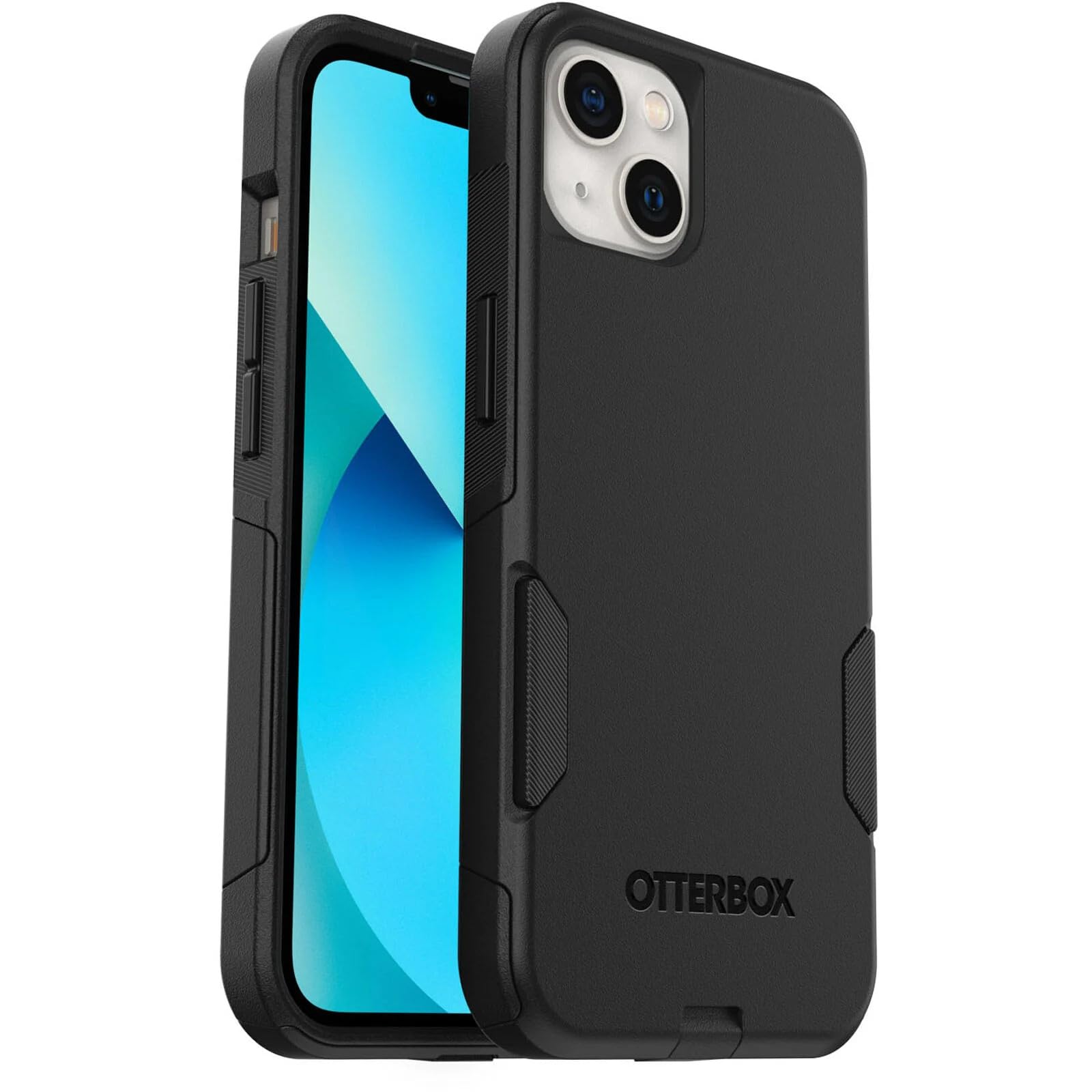 OtterBox iPhone 13 (ONLY) Commuter Series Case - Rock Skip Way, Slim & Tough, Pocket-Friendly, with Port Protection Blue