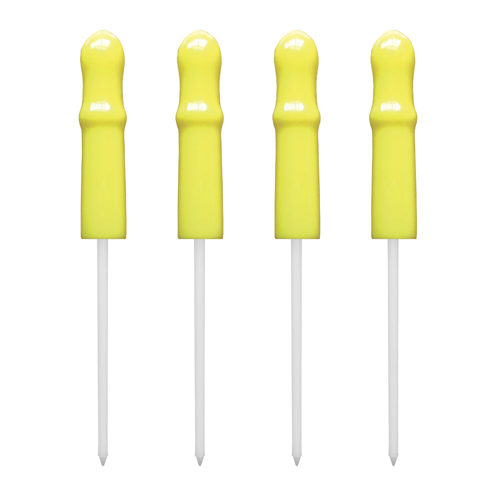 Caulk Cap CCY-4, Reusable Caulk Caps Caulk Tube Sealers with Built-in Puncture Pin, 4 Pack