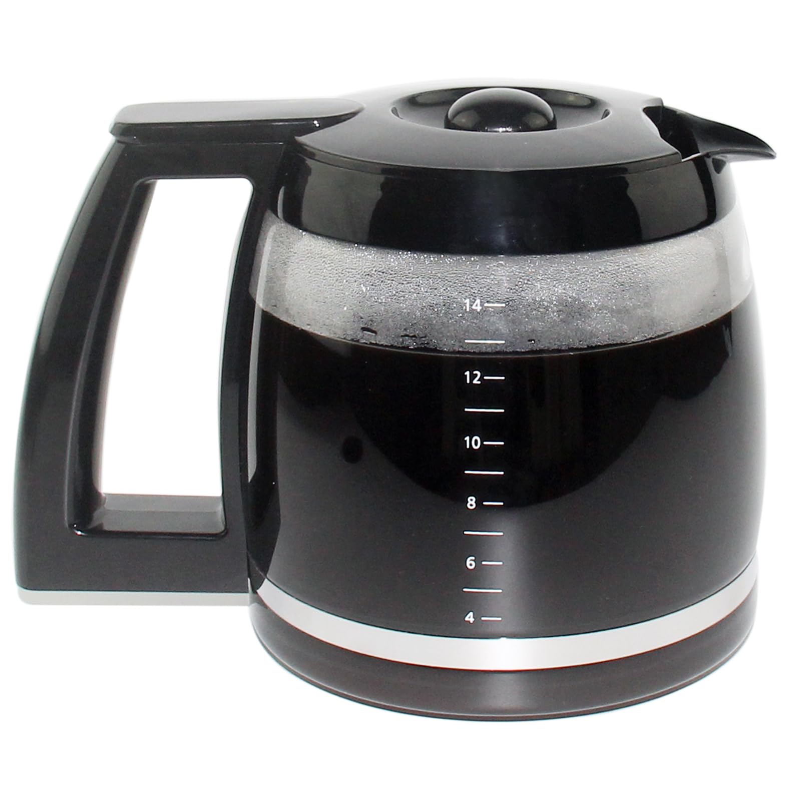 14-Cup Replacement Carafe Compatible with Cuisinart Coffee Maker Models DCC-3200, DCC-3200P1, DCC-2200, DCC-2600, DCC-2800 and CBC-7000PCFR Model# DCC-2200RC