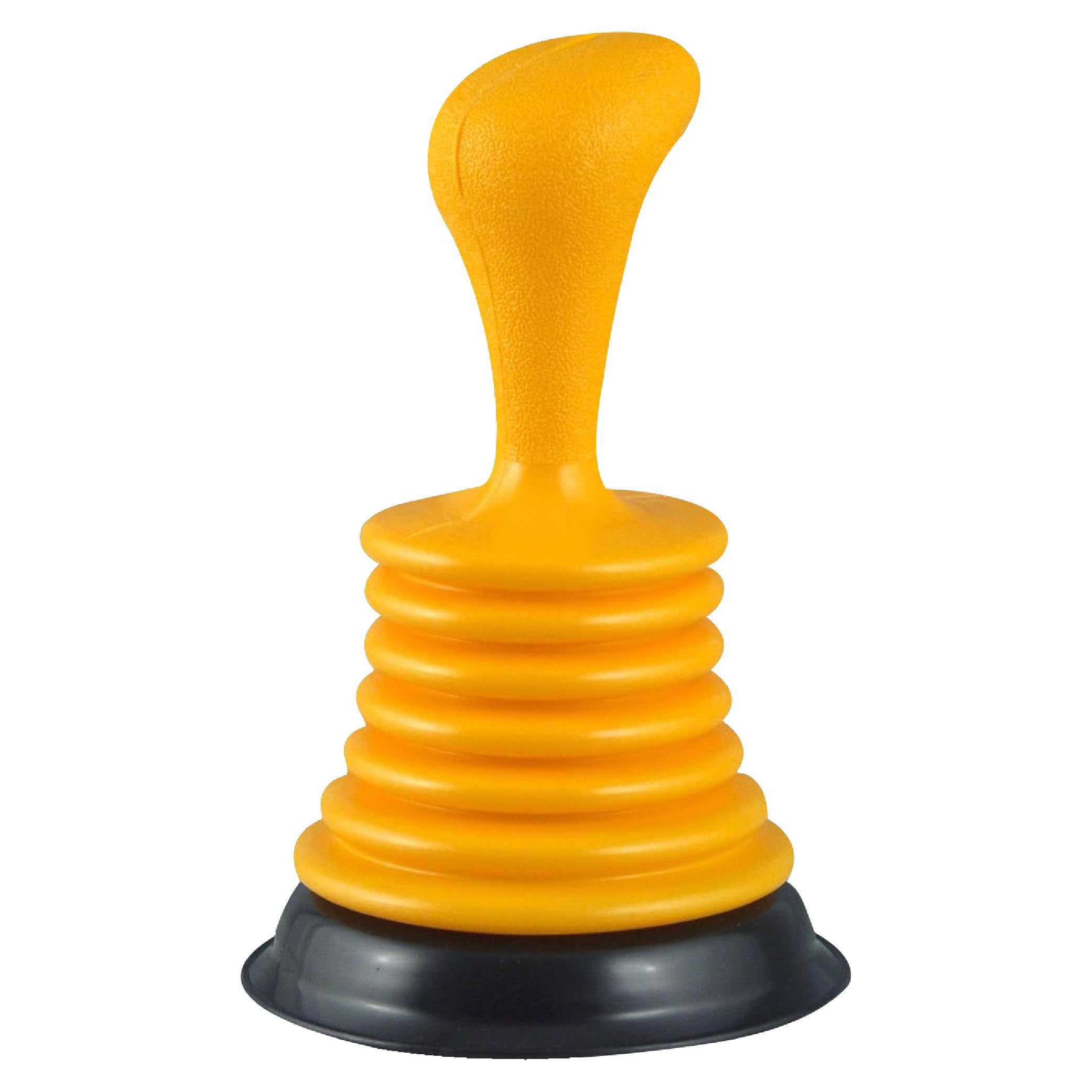 PlumbCraft 27,9 cm Mini-Abflussreiniger, Abfluss- und Spülenreiniger für Küchen- und Badezimmerabflüsse, Abflussverstopfungsentferner mit Griff, Balg-Pömpel zum Freimachen von Spülenabflüssen, DIY Badezimmerspülenzubehör
