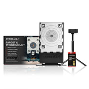 Strikeman 9mm Dry-Fire Laser Training System - Great for Target Shooting Practice with Pistols - w/Access to Updated App (No Subscription Needed), Cartridge, Target & Phone Holder