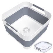 GIMWA Wash Basin for Baby Bottles, Foldable, Versatile Wash Tub for Kitchen, RV, Outdoor Camping Sink, Sturdy & Easy to Clean