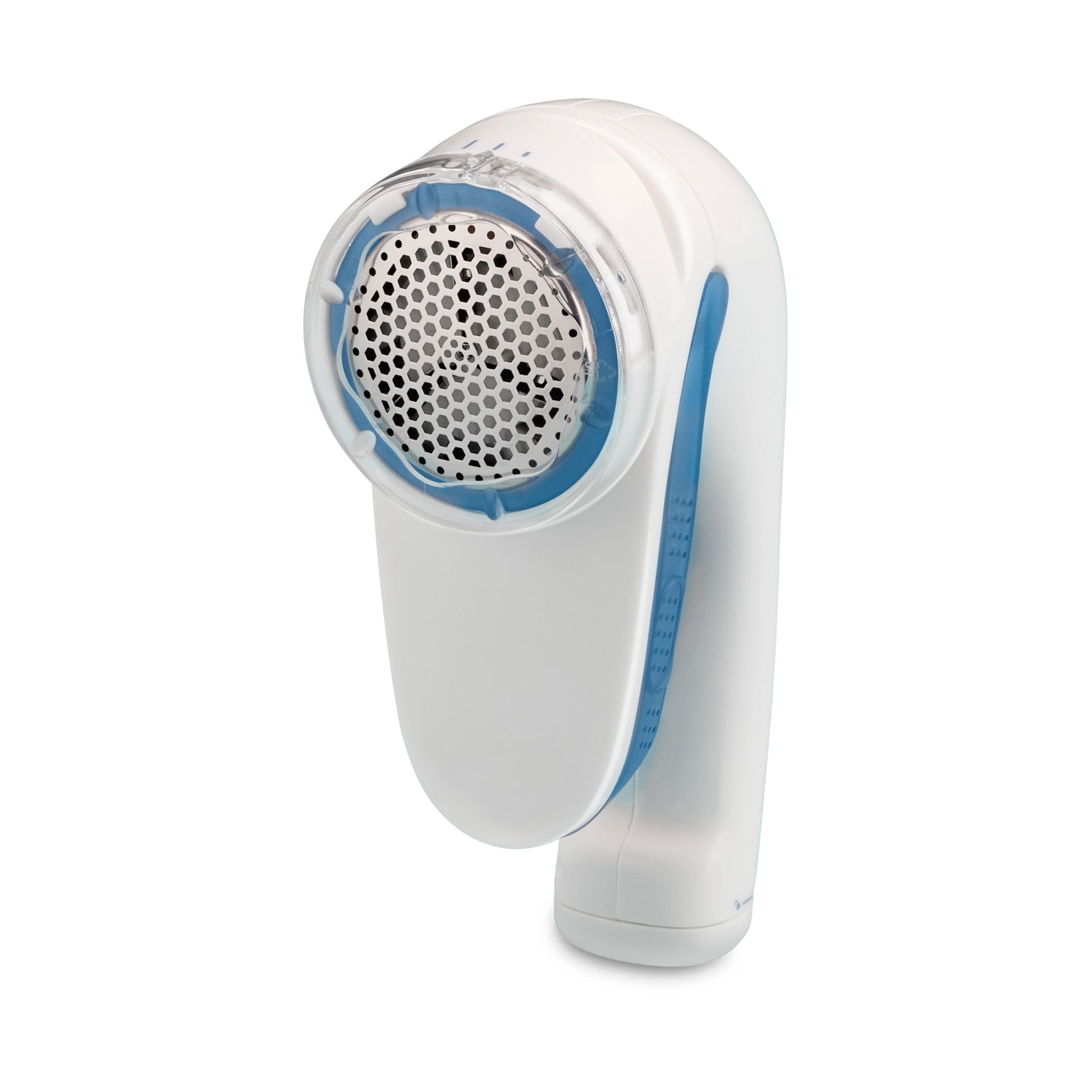 Conair Fabric Shaver and Lint Remover, Battery-Operated Portable Clothes Shaver with 3 Settings, Fuzz Remover for Sweaters, Clothing and Furniture, Large 2-Inch Shaving Head, White