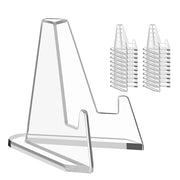 Reastar Card Display Stand, 20 Pack Small Easel Stand, Acrylic Picture Holder Stands, for Challenge Coin Graded Card Sports Card Trading Card PSA Card Baseball Card (2.2 Inch Tall)
