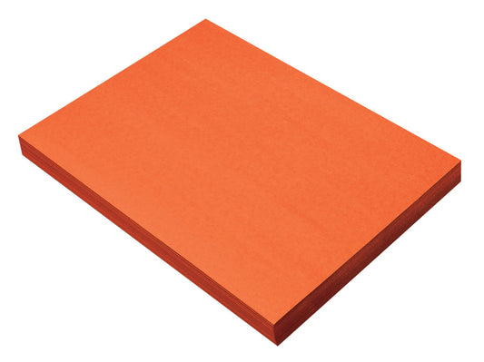 Prang (Formerly SunWorks) Construction Paper, Orange, 9" x 12", 100 Sheets