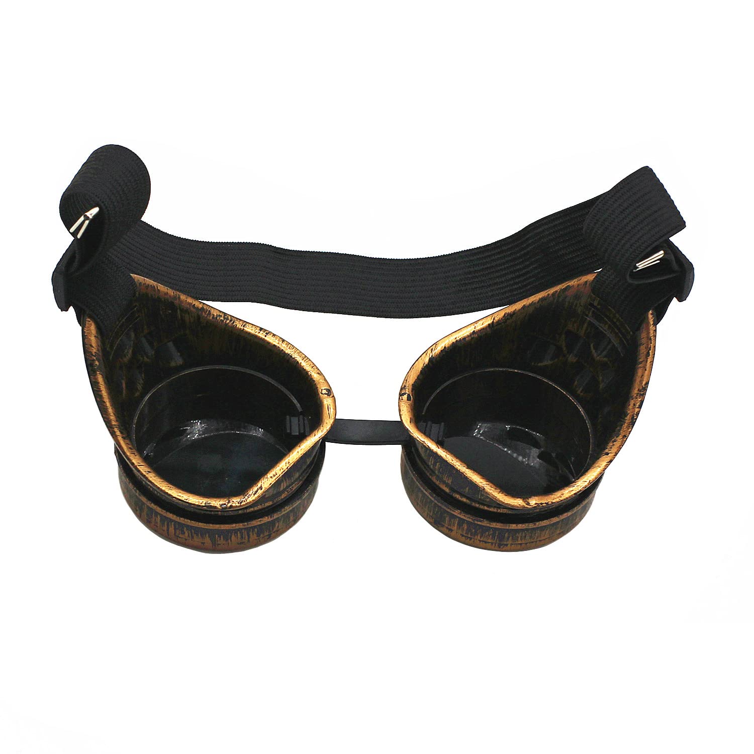 WEICHUAN New Sell Vintage Steampunk Goggles Glasses Cosplay Punk Gothic(Purple Bronze)