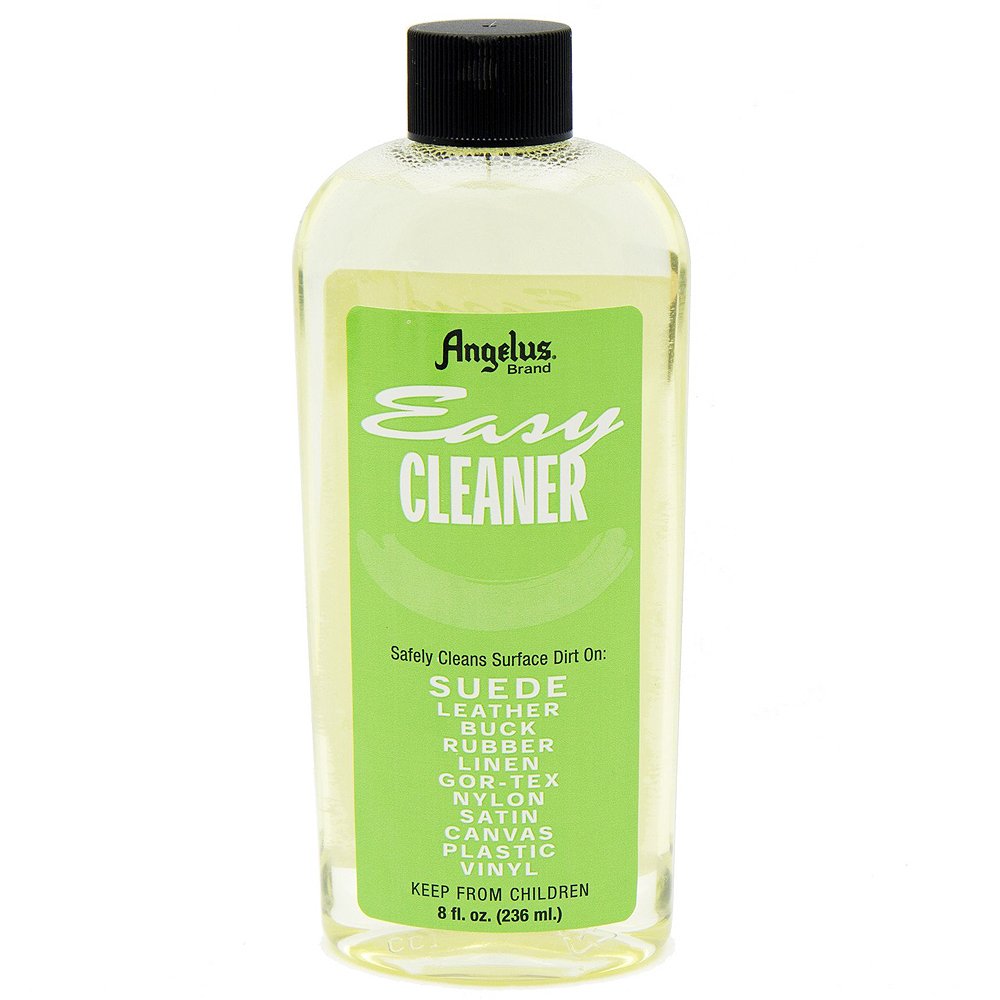 Angelus Easy Cleaner Sneaker Cleaner- Safetly Cleans dirt & Grime on all Fabric Types- Great for Shoes, Coats, Jackets, Canvas, Vinyl & More- 8.6 oz