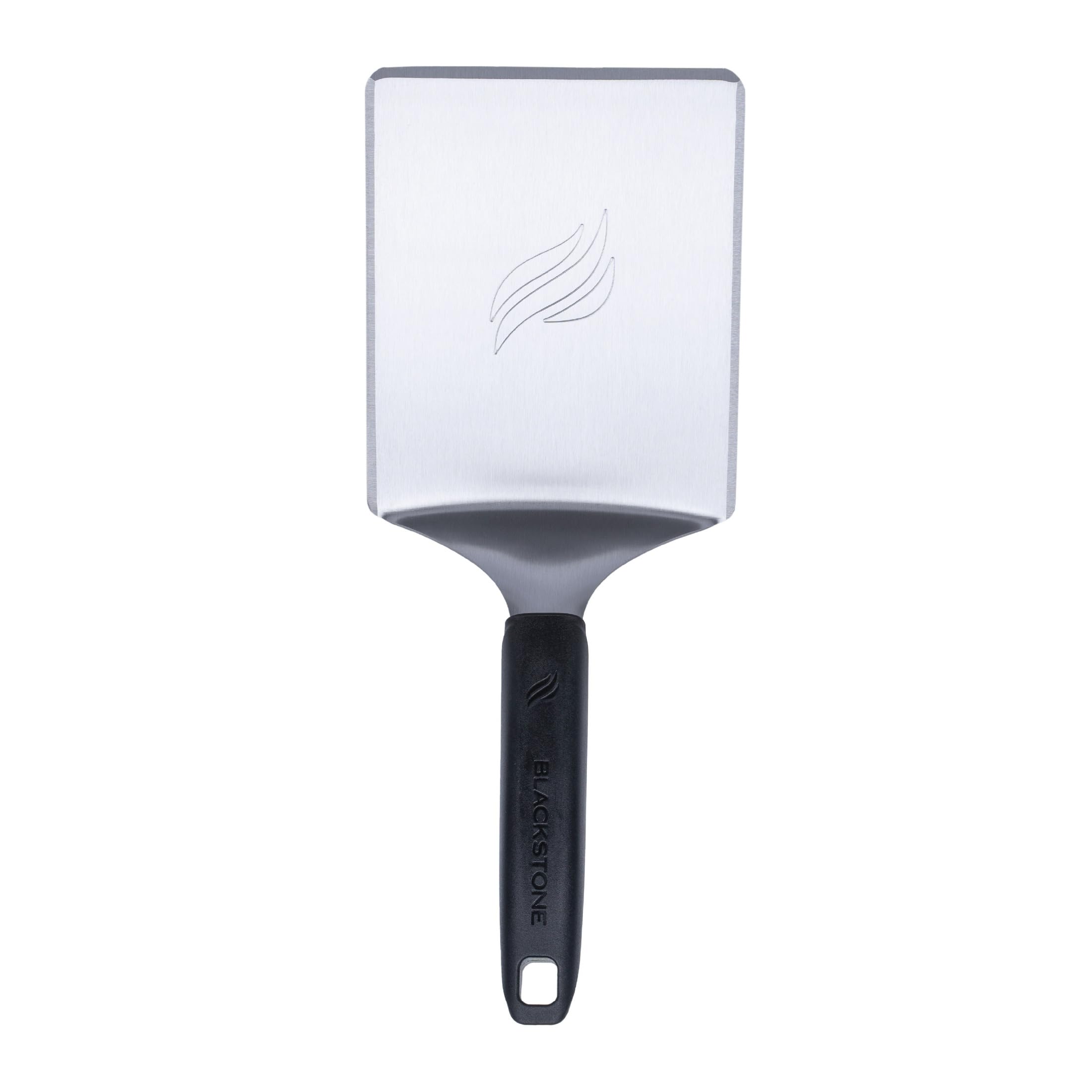 Blackstone Hamburger Spatula Heavy Duty Plastic Handle Large Stainless Steel Food Grade Flat Top Griddle Accessories-Hamburger Pancake Flipper- Grill Scraper Utensil for Home Kitchen Restaurants