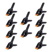 10 PCS 4.5 inch Professional Plastic Large Spring Clamps Heavy Duty for Crafts or Plastic Clips and Backdrop Clips Clamps for Backdrop Stand,Photography, Home Improvement and so onÃ¢ÂÂ¦