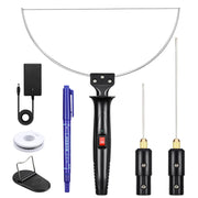 GOCHANGE 3 in 1 Foam Cutter Electric Styrofoam Cutting Tool, 100-240V / 18W with Electronic Adaptor for Small Cutting Project, DIY Craft, Foam Carving