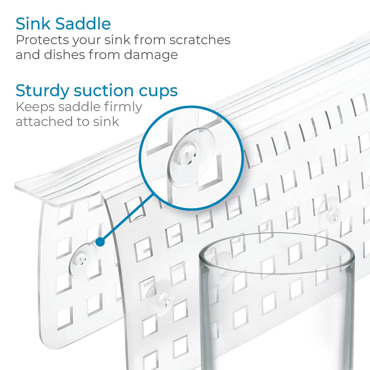 Sink Self Adhesive Plastic Saddle