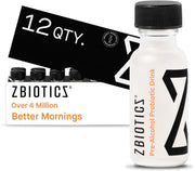 ZBiotics Pre-Alcohol — Feel Better After Drinking, Wake Up Refreshed, Science-Backed, Patented Probiotic for Easier Mornings, Travel-Friendly, 12-Pack of 0.5 Fl Oz Bottles
