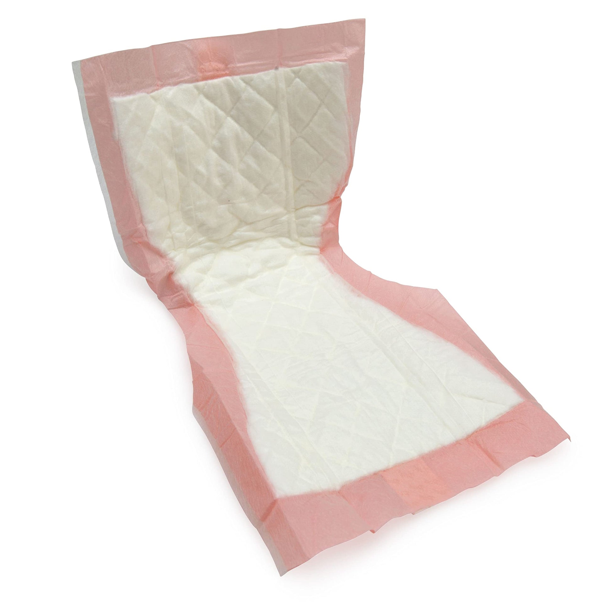 Vakly Extra Large Super-Absorbent Contoured Hospital Style Pad Liners [Pack of 40] 7" Wide X 14" Long - Maternity Pads for Heavier Post Birth Protection - Incontinence Liners 7x14 inches