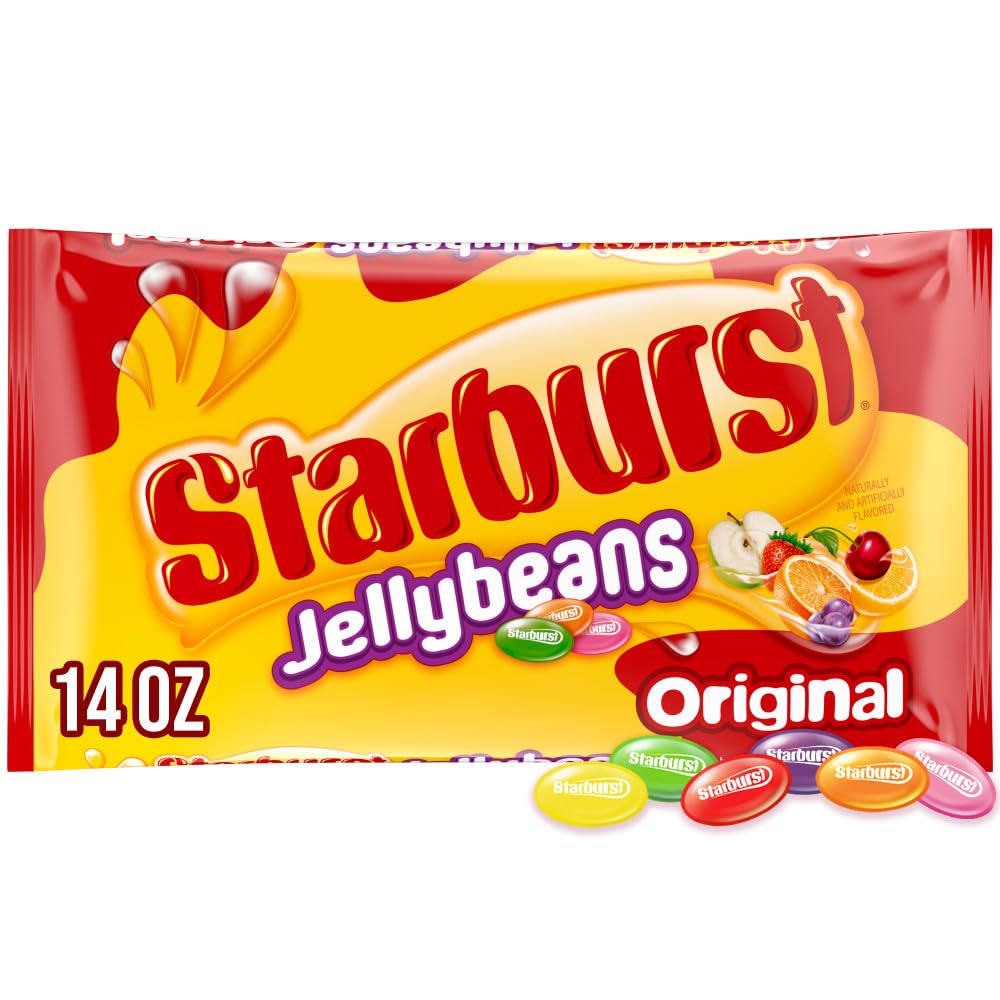 STARBURST Original Jelly Beans Chewy Candy, 14 oz Bag