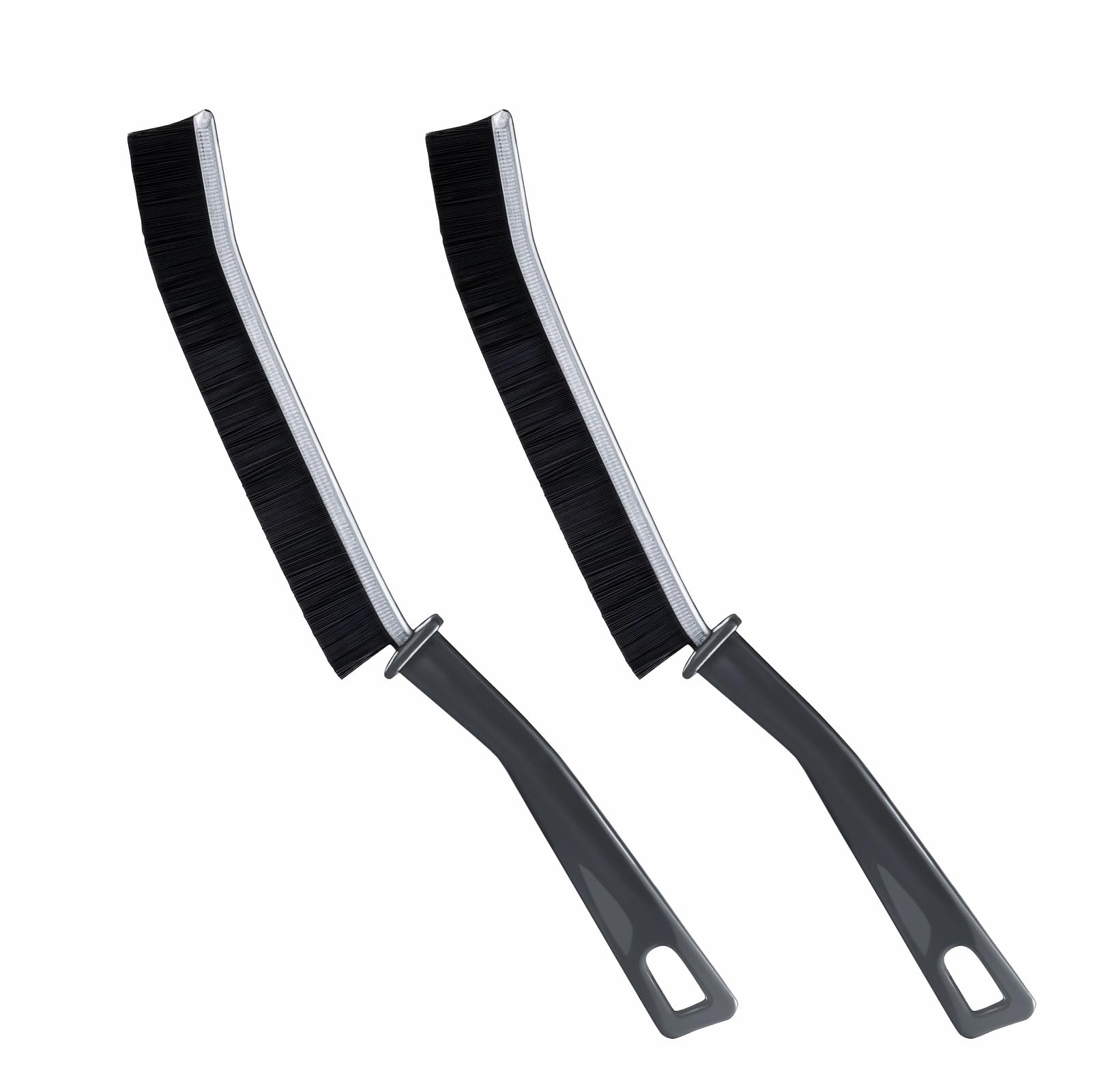 Dincken 2 PCs Hard-bristled Crevice Cleaning Brush, Gap Cleaning Brush, Grout Brush for Kitchen, Bathroom, Bathtubs