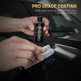 20H Advanced Graphene Ceramic Coating for Cars (70ml) - Car Detailing Kit, 10+ Years of Long Lasting Protection, Apply After Car Wash & Paint Correction, Ultra High Gloss