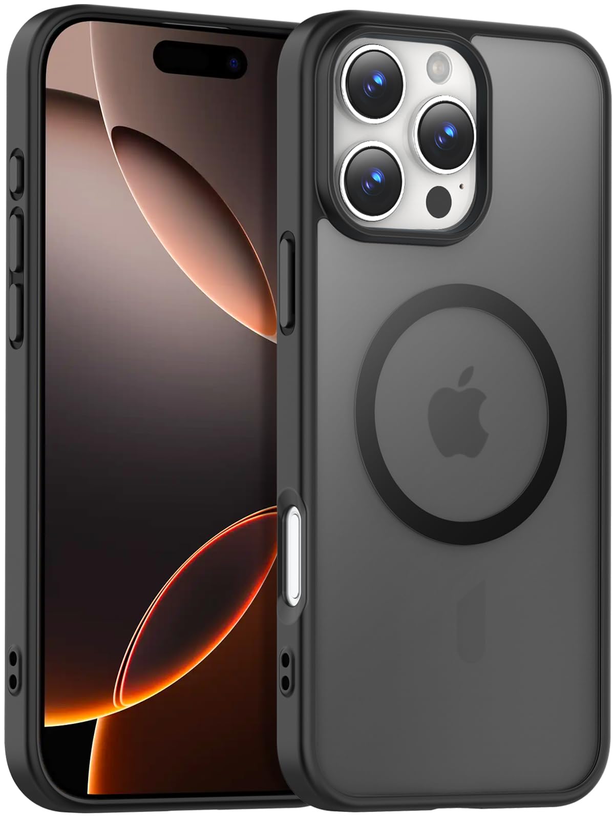 Temdan for iPhone 12 Case for iPhone 12 Pro Case,[Compatible with Magsafe][Not Yellowing] Slim Thin Shockproof Phone Case-Clear