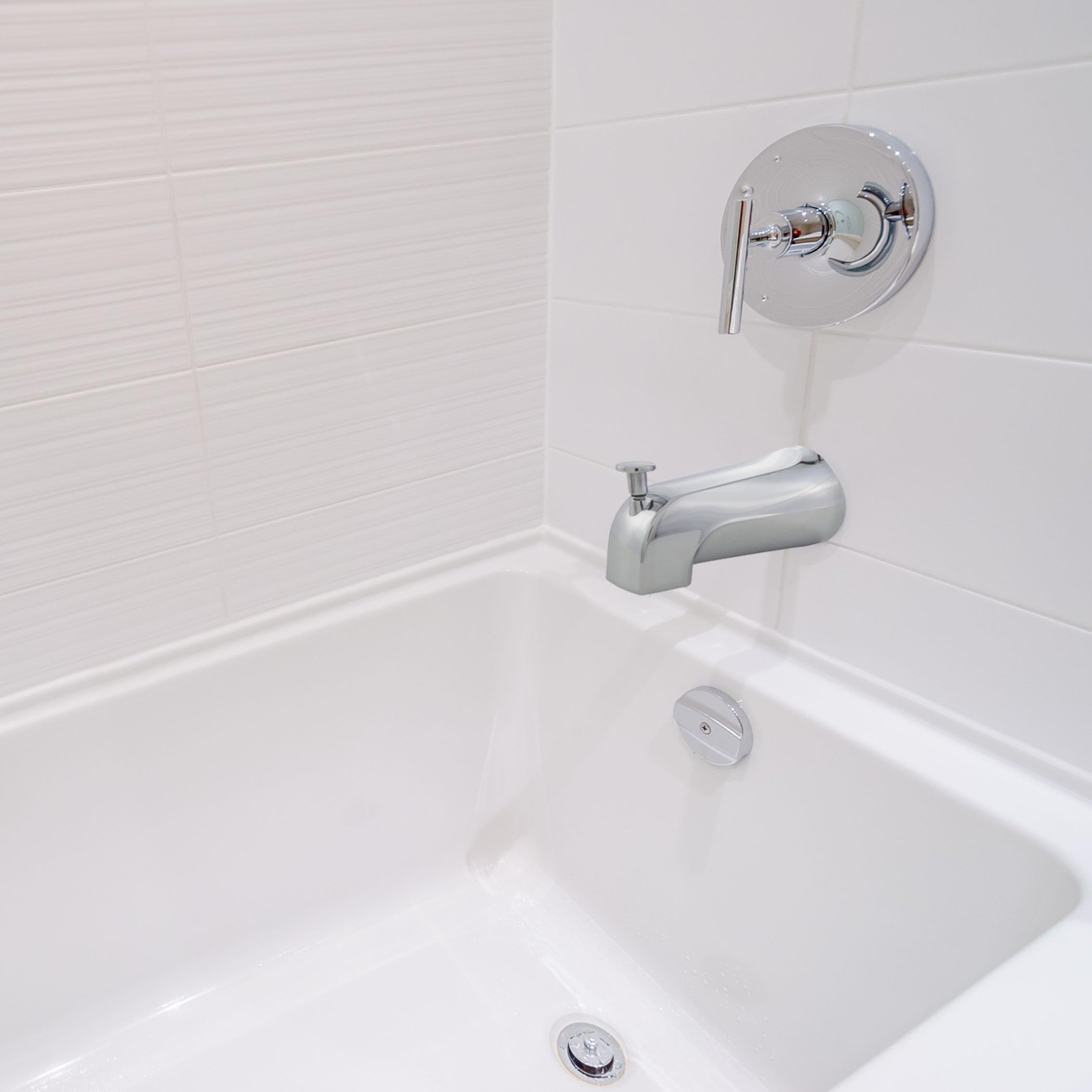 DANCO (88703) Tub Spout with Diverter, Chrome Finish, Metal, 1-Pack