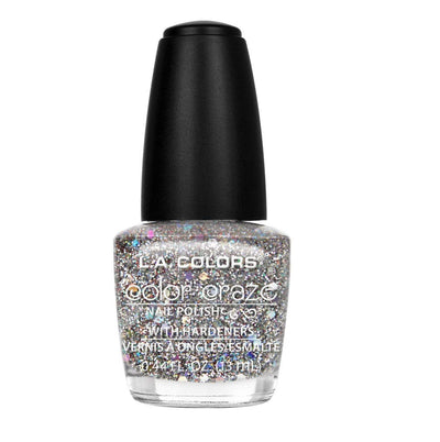 L.A. COLORS Color Craze Nail Polish, Glitter Bomb CNP543