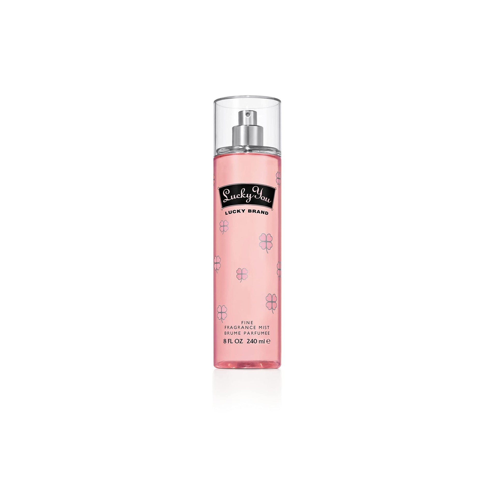 Lucky Brand, Lucky You Women's Body Mist, Eau de Toilette Spray, Day or Night Fragrance with Fresh Flower Citrus Scent, 8 Fl Oz