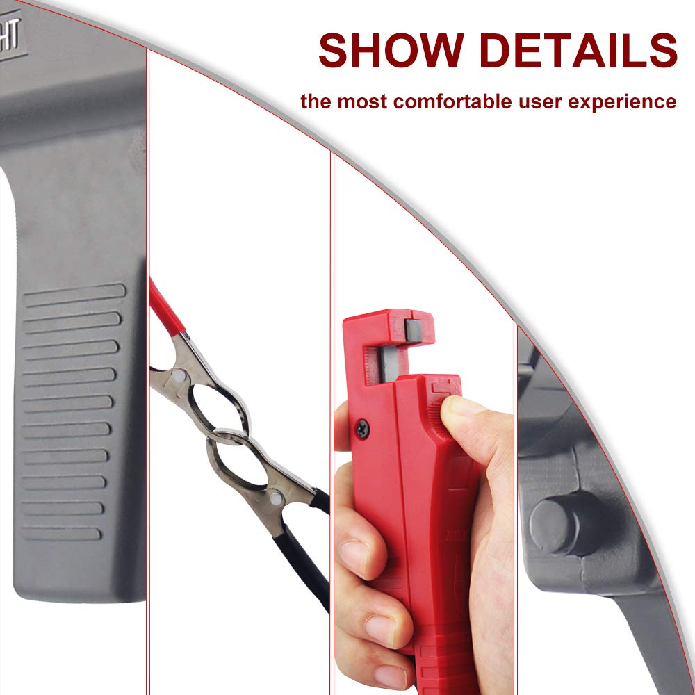 Automotive Timing Light 12V, Inductive Ignition Timing Light Gun for 2&4 Stroke Petrol Engine for Old Classical Car Motorcycle