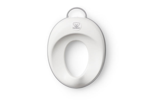 BABYBJORN Toilet Trainer, White/Gray, 1 Count (Pack of 1)